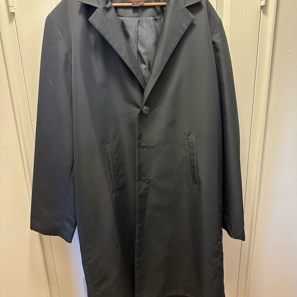 Simon Chang Charcoal Trench Coat